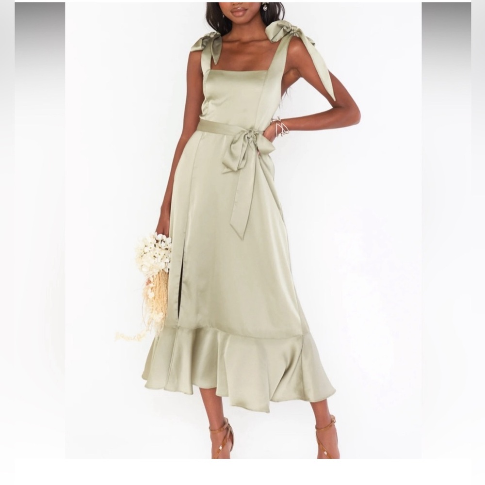 Show me Your Mumu Claire midi dress